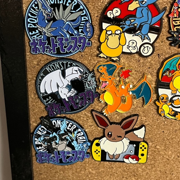 Pokemon Charmander Squirtle Pin Choice Pins Charizard Streetwear Hats Hat Brooch - Picture 9 of 11